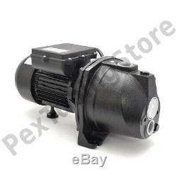 1/2 HP Convertible Shallow or Deep Well Jet Pump with Pressure Switch, Dual Voltage