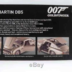 118 Hotwheels ELITE Aston Martin DB5 Goldfinger 007 JAMES BOND BLY20 Diecast