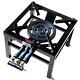 12.2kw 3 Key Heavy Duty Single Cast Iron Lpg Gas Boiling Ring Burner Catering St