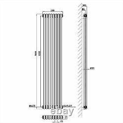 2 3 Column Cast Iron Style Radiator Vertical Horizontal Central Heating
