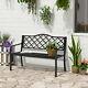 2-Seater Garden Bench Antique Loveseat for Yard, Lawn, Porch, Patio, Steel