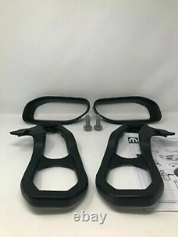 2019 2020 Ram 1500 DT Front Black Tow Hooks Left & Right with Hardware New Mopar