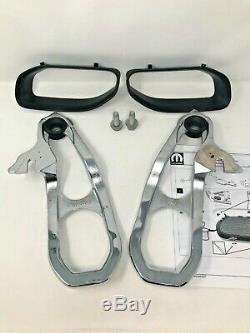 2019 2020 Ram 1500 DT Front Chrome Tow Hooks Left & Right with Hardware Mopar OE