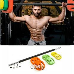 20kg Body Pump Barbell Weight Set Strength Training Home Gym Workout Stand