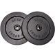 30mm Cast Iron Weight Plates (Pair) Bodybuilding, Gym Grade, FREE Delivery