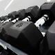 3kg 30kg Hex Dumbbells Pairs Rubber Encased Cast Iron Home Weights Gym Fitness