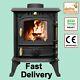 4.5KW Multifuel Wood Stove Log Burner JA013s Cast Iron Defra Approved Eco Design