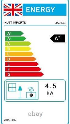 4.5KW Multifuel Wood Stove Log Burner JA013s Cast Iron Defra Approved Eco Design