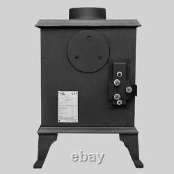 4.5KW Multifuel Wood Stove Log Burner JA013s Cast Iron Defra Approved Eco Design