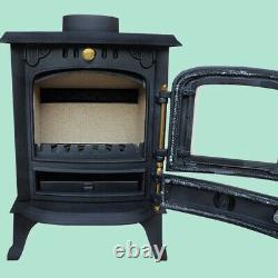 4.5KW Multifuel Wood Stove Log Burner JA013s Cast Iron Defra Approved Eco Design