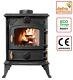 5KW Multifuel Wood Stove JA013 Cast Iron Defra Approved Eco Design +SPARE GLASS