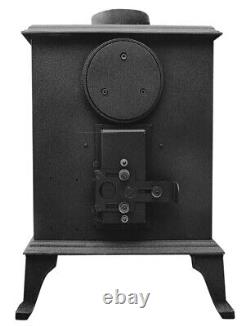 5KW Multifuel Wood Stove JA013 Cast Iron Defra Approved Eco Design +SPARE GLASS