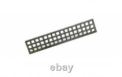 7x Archway, fret, iron cast, charcoal grill, lavarock, stone, replacement fret, (51cm)