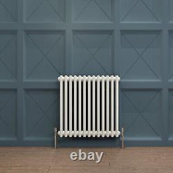 AICA White Traditional Cast Iron Radiator Horizontal Vertical 2 3 4 Column Rads