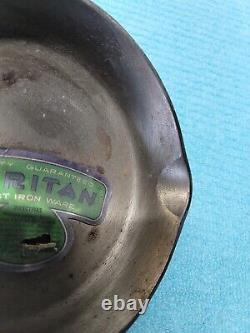 Antique PURITAN #3 Cast Iron Skillet WITH ORIGINAL LABEL AND PRICE TAG VHTF