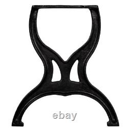 Bench Legs 2 pcs X-Frame Cast Iron