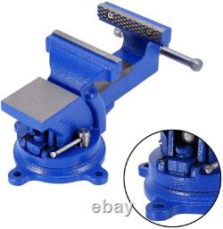 Bench Vise Heavy Duty Durable Vice Workshop Clamp 360°Swivel Base 4inch