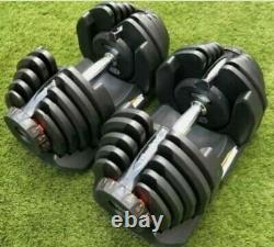 Brandnew and Boxed 40kg Adjustable Dumbbells 80kg Pair Gym Fitness Weights