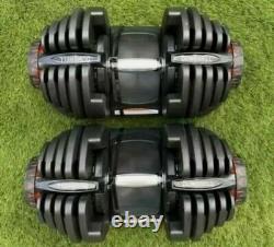 Brandnew and Boxed 40kg Adjustable Dumbbells 80kg Pair Gym Fitness Weights