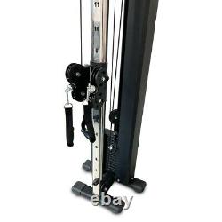 Buddyfit Single Column Cable Machine Home Gym Equipment Multi Gym pulley