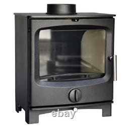 CAST IRON MARVEL 5Kw BS CE DEFRA & ECO DESIGN WOOD BURNING MULTIFUEL STOVE