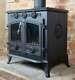 CASTMASTER WOOD / MULTIFUEL STOVE C/W WRAP AROUND INTERNAL BACK BOILER @12Kw