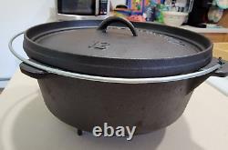 CampMaid Cast Iron 12 Dutch Oven, Kickstand & More NEW