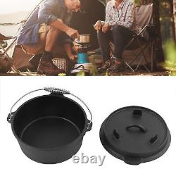 Camping Uniform Cast Iron Multifunctional With Lid For