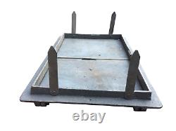 Cast Iron Fire Foor Clay Bread Oven Doors Pizza Stove Rectangular 47x32cm