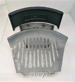 Cast Iron Fire Grate Set with Ash Pan & 14inch Fire Front 2 sizes