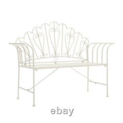 Cast Iron Outdoor Chair Garden Bench Seater Seating Park Rest Picnic Furniture