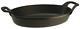 Cast Iron Oval Roasting Dish, 32 cm, Black