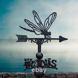 Cast Iron & Steel Dragonfly Weathervane