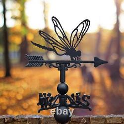 Cast Iron & Steel Dragonfly Weathervane