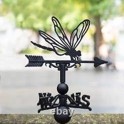 Cast Iron & Steel Dragonfly Weathervane