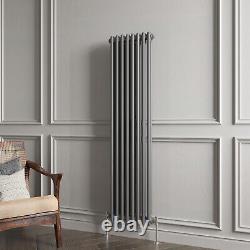 Cast Iron Style 2 3 Column Horizontal& Vertical Radiator With FREE Manual Valves