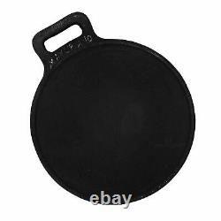 Cast Iron Tawa Cookware with Flat Bottom Ready to Use for Roti/Paratha/Dosa