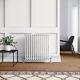 Cast Iron Traditional Radiator 3 Column White Anthracite Central Heating 600 mm