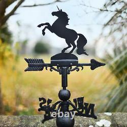 Cast Iron Unicorn Weathervane