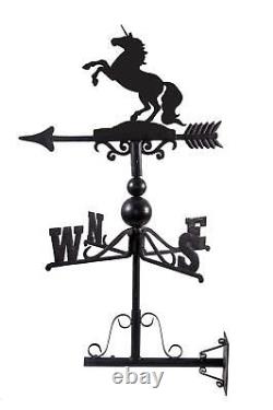 Cast Iron Unicorn Weathervane