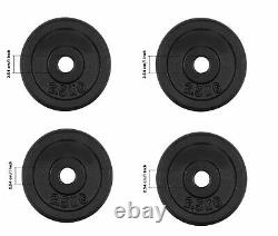 Cast Iron Weight Plates 2.5kg 5kg 10kg 15kg 20kg For 1 Dumbbell Weight Lifting