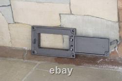 Cast iron oven door, stove door, ash box door 272x170