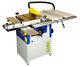 Charnwood W629 10'' Cast Iron Table Saw with Sliding Carriage