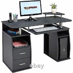 Computer Desk with Shelves Cupboard & Drawers Home Office Piranha Tetra PC 5g