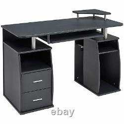 Computer Desk with Shelves Cupboard & Drawers Home Office Piranha Tetra PC 5g