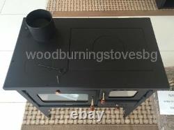 Cooking Wood Burning Stove Oven Cast Iron Top Left Flue Exit Prity 1P34L10kW