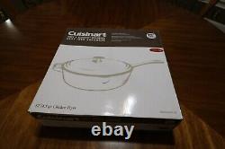 Cuisinart 12 4.25 Qt. Enameled Cast Iron Chicken Fryer Pan with Lid