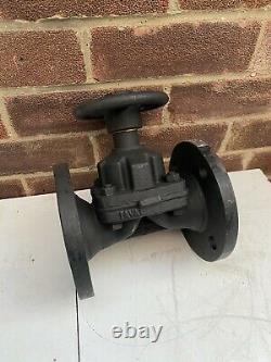 DIAVAL Comeval Cast Iron PN16 DN50 Flanged Gate Valve 2 New Never Used