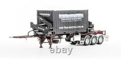 Drake ZT09250 OPhee BoxLoader Side Loading Trailer with Container Burgundy 150