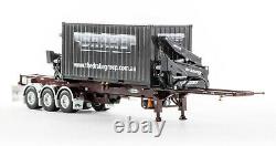 Drake ZT09250 OPhee BoxLoader Side Loading Trailer with Container Burgundy 150